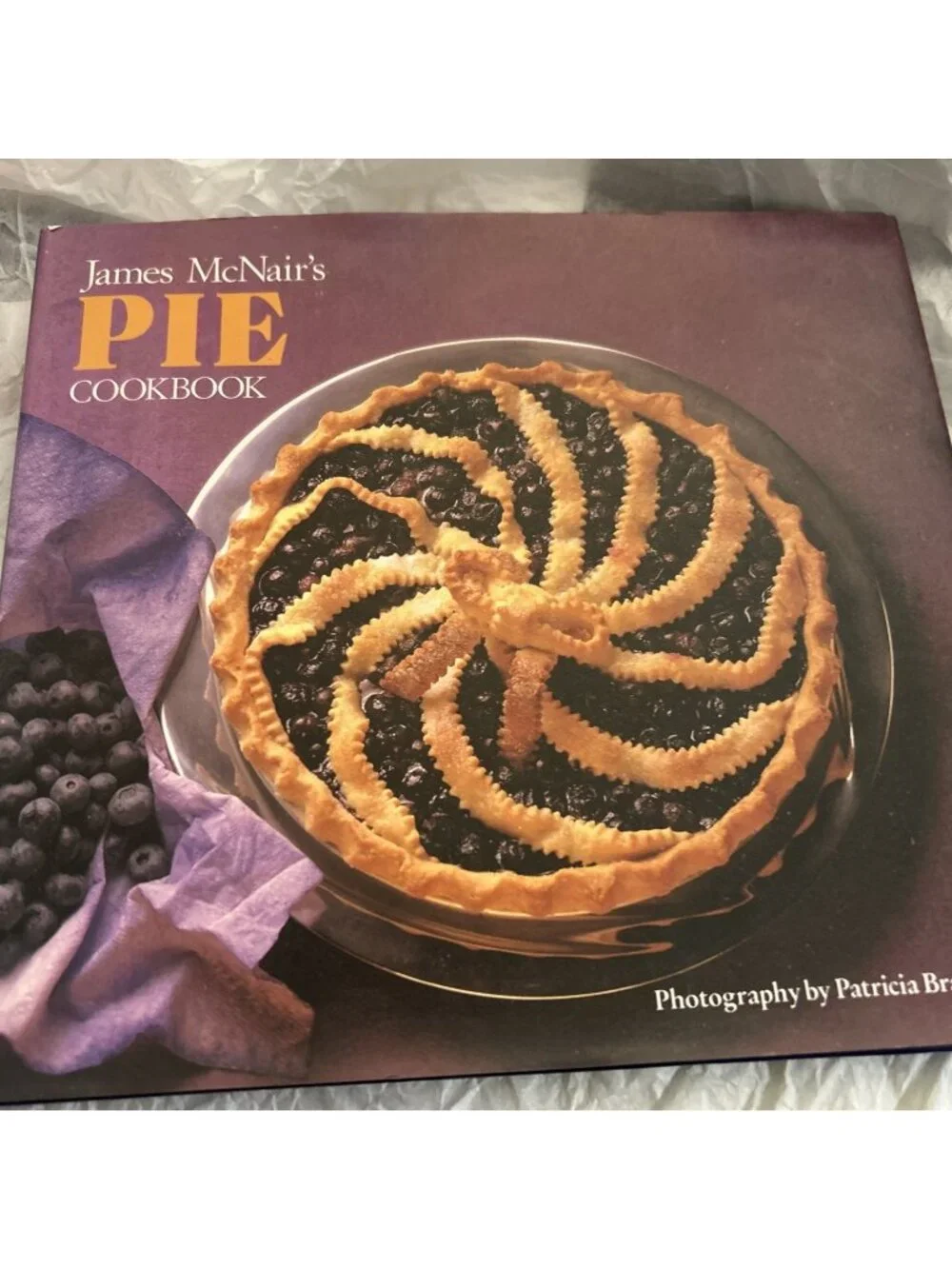 James McNair's Pies Cookbook Hardcover James MCNAIR Book Great
